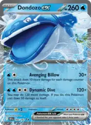 Reference image of Dondozo ex, Destined Rivals