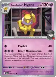 Reference image of Team Rocket's Hypno, Destined Rivals