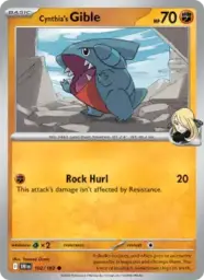 Reference image of Cynthia's Gible, Destined Rivals
