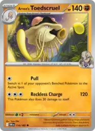 Reference image of Arven's Toedscruel, Destined Rivals