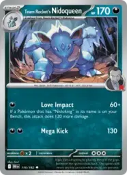 Reference image of Team Rocket's Nidoqueen, Destined Rivals