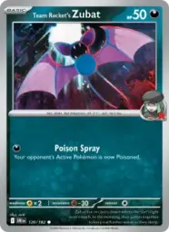 Reference image of Team Rocket's Zubat, Destined Rivals