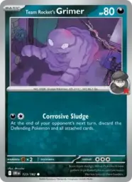 Reference image of Team Rocket's Grimer, Destined Rivals