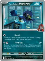 Reference image of Team Rocket's Murkrow, Destined Rivals