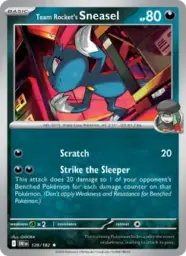 Reference image of Team Rocket's Sneasel, Destined Rivals