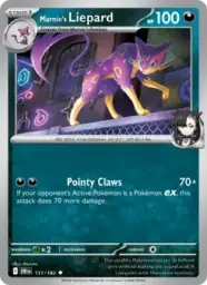 Reference image of Marnie's Liepard, Destined Rivals
