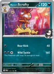 Reference image of Marnie's Scrafty, Destined Rivals