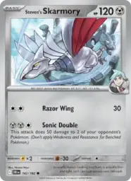 Reference image of Steven's Skarmory, Destined Rivals