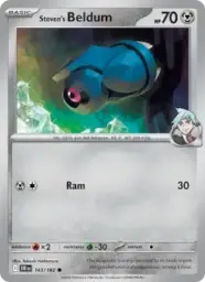Reference image of Steven's Beldum, Destined Rivals