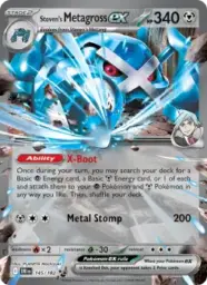 Reference image of Steven's Metagross ex, Destined Rivals