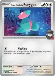 Reference image of Team Rocket's Porygon, Destined Rivals