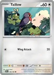 Reference image of Taillow, Destined Rivals