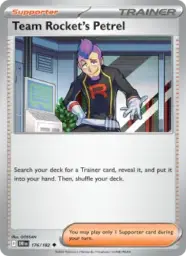 Reference image of Team Rocket's Petrel, Destined Rivals