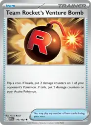 Reference image of Team Rocket's Venture Bomb, Destined Rivals