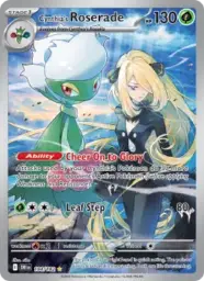 Reference image of Cynthia's Roserade, Destined Rivals