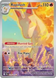 Reference image of Rapidash, Destined Rivals