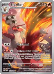 Reference image of Blaziken, Destined Rivals