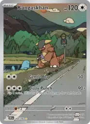 Reference image of Kangaskhan, Destined Rivals