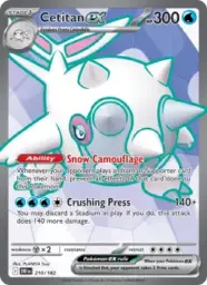 Reference image of Cetitan ex, Destined Rivals