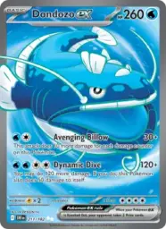 Reference image of Dondozo ex, Destined Rivals
