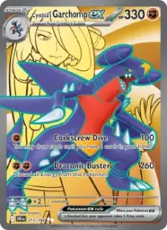 Reference image of Cynthia's Garchomp ex, Destined Rivals