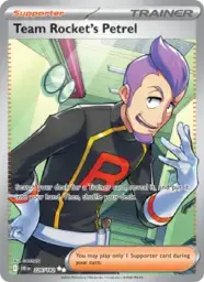 Reference image of Team Rocket's Petrel, Destined Rivals