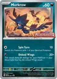 Reference image of Murkrow, SVP Black Star Promos