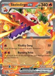 Reference image of Skeledirge ex, SVP Black Star Promos