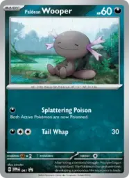 Reference image of Paldean Wooper, SVP Black Star Promos