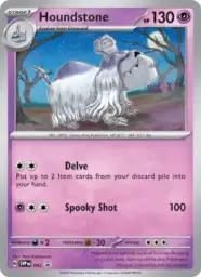 Reference image of Houndstone, SVP Black Star Promos