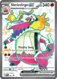 Reference image of Skeledirge ex, SVP Black Star Promos