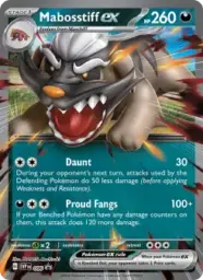 Reference image of Mabosstiff ex, SVP Black Star Promos