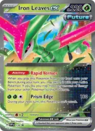Reference image of Iron Leaves ex, SVP Black Star Promos