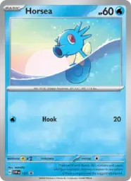 Reference image of Horsea, SVP Black Star Promos
