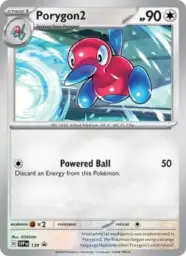 Reference image of Porygon2, SVP Black Star Promos