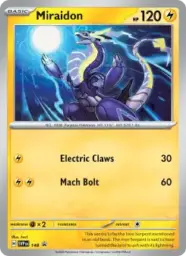 Reference image of Miraidon, SVP Black Star Promos