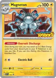 Reference image of Magneton, SVP Black Star Promos