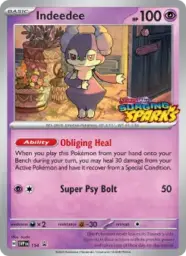 Reference image of Indeedee, SVP Black Star Promos
