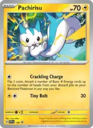 Reference image of Pachirisu, SVP Black Star Promos