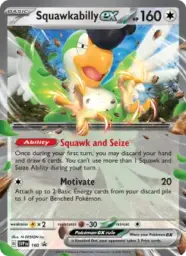 Reference image of Squawkabilly ex, SVP Black Star Promos
