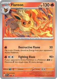 Reference image of Flareon, SVP Black Star Promos