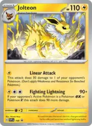 Reference image of Jolteon, SVP Black Star Promos