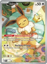 Reference image of Eevee, SVP Black Star Promos