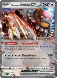 Reference image of Bloodmoon Ursaluna ex, SVP Black Star Promos