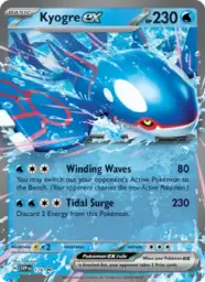Reference image of Kyogre ex, SVP Black Star Promos