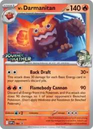 Reference image of N's Darmanitan, SVP Black Star Promos