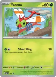 Reference image of Yanma, SVP Black Star Promos