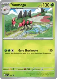 Reference image of Yanmega, SVP Black Star Promos