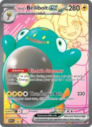 Reference image of Iono's Bellibolt ex, SVP Black Star Promos