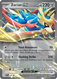 Reference image of Zacian ex, SVP Black Star Promos